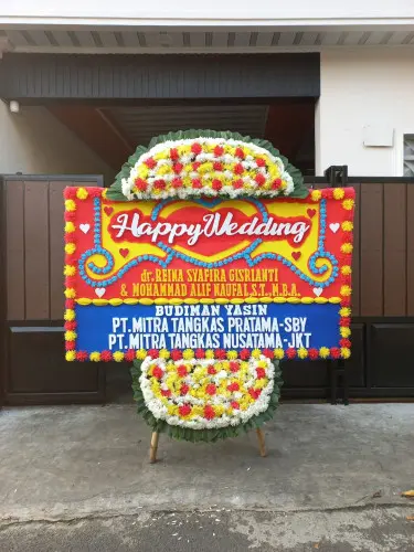 Papan Bunga Pernikahan pedurungan lor