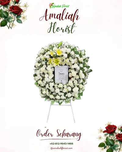 Krans Bunga Duka Cita pedurungan lor